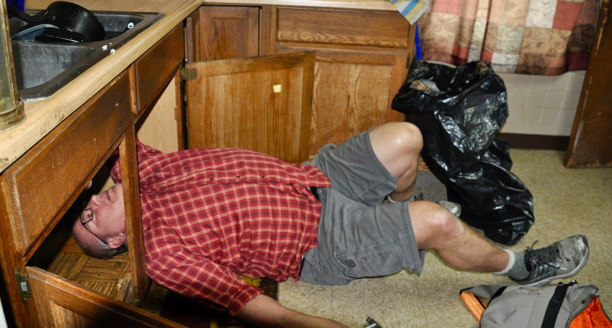 Getting under things with Rebuilding Together