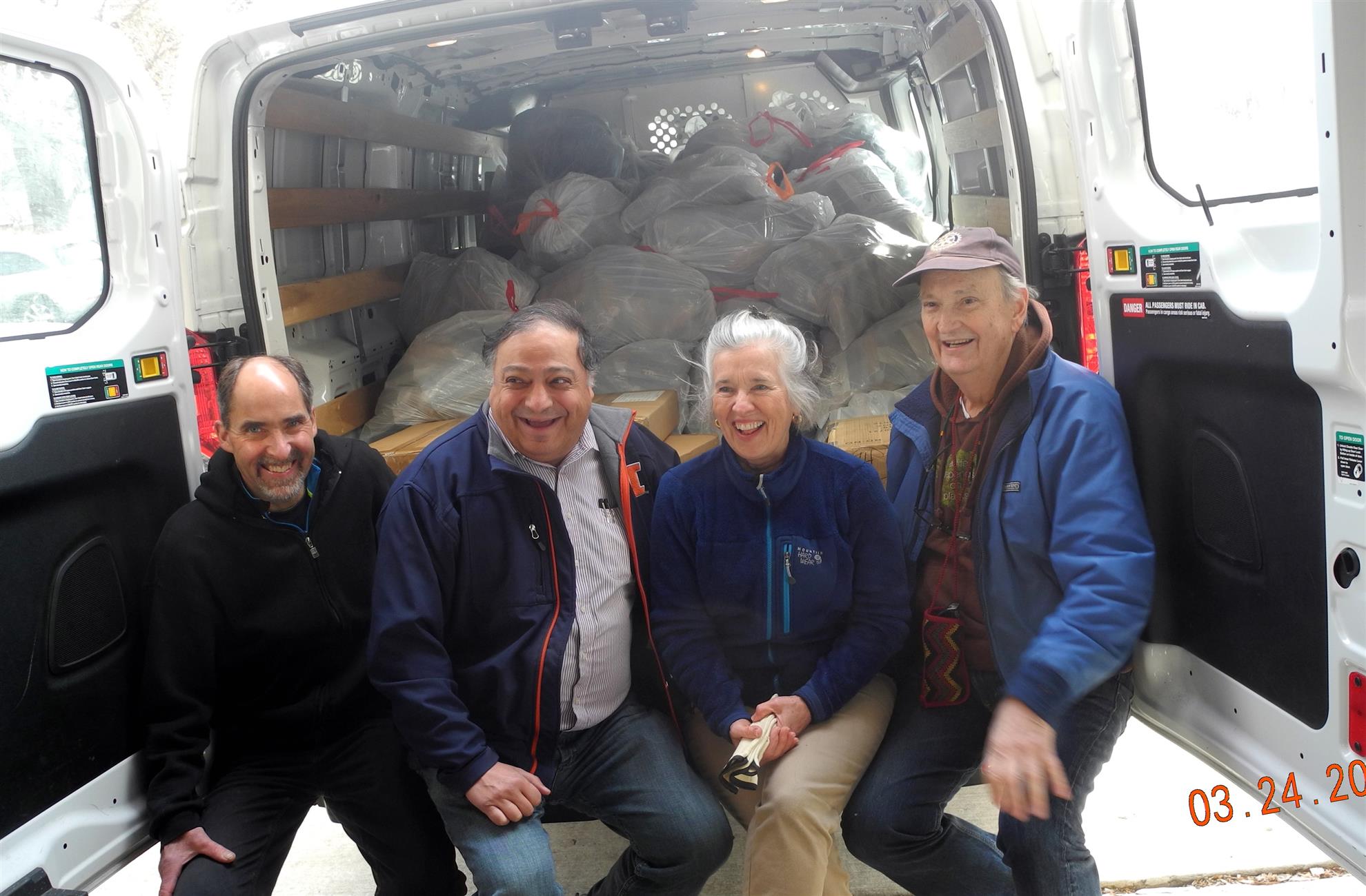 Blankets & Other Donation Items From Chicago O'hare Club Barrington