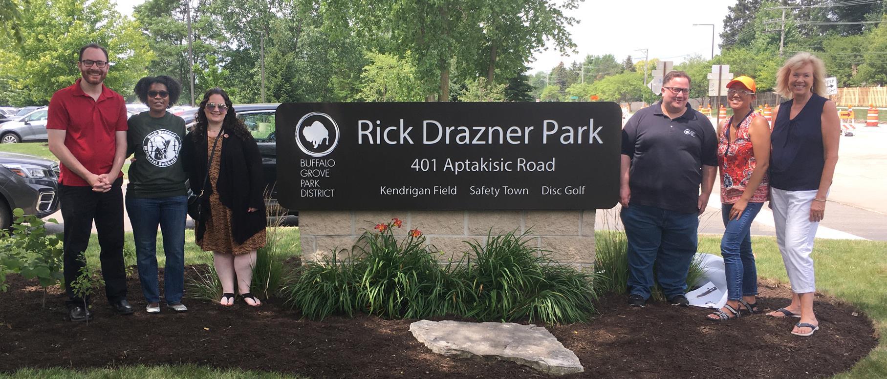 jorden dominere Prisnedsættelse Rick Drazner Park Dedication | Rotary Club of Buffalo Grove