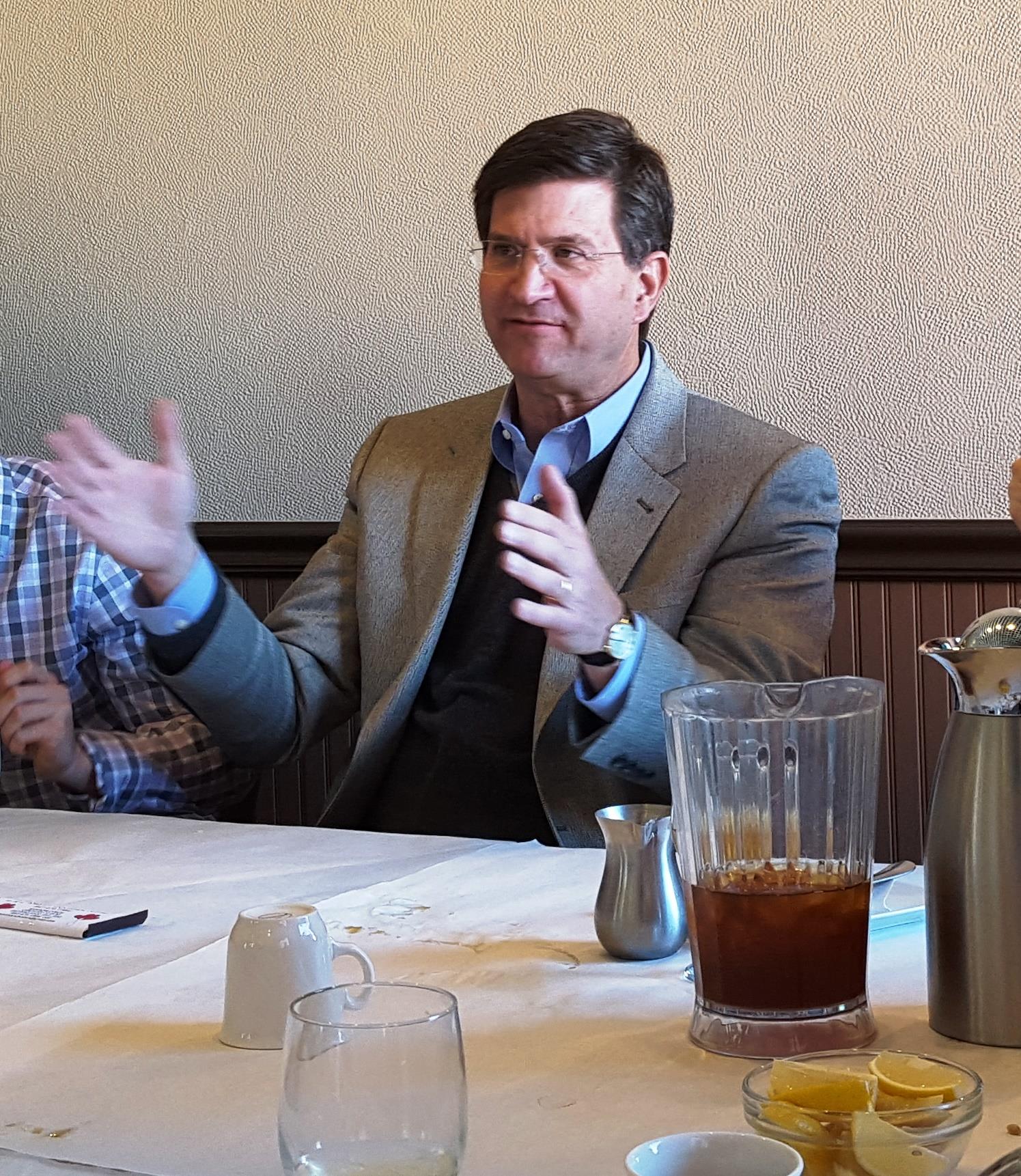 Brad Schneider at DP Rotary 2016