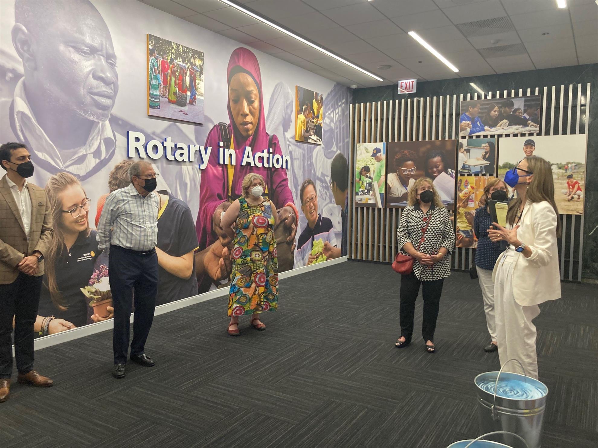 Tour of Rotary World Headquarters Rotary Club of Evanston
