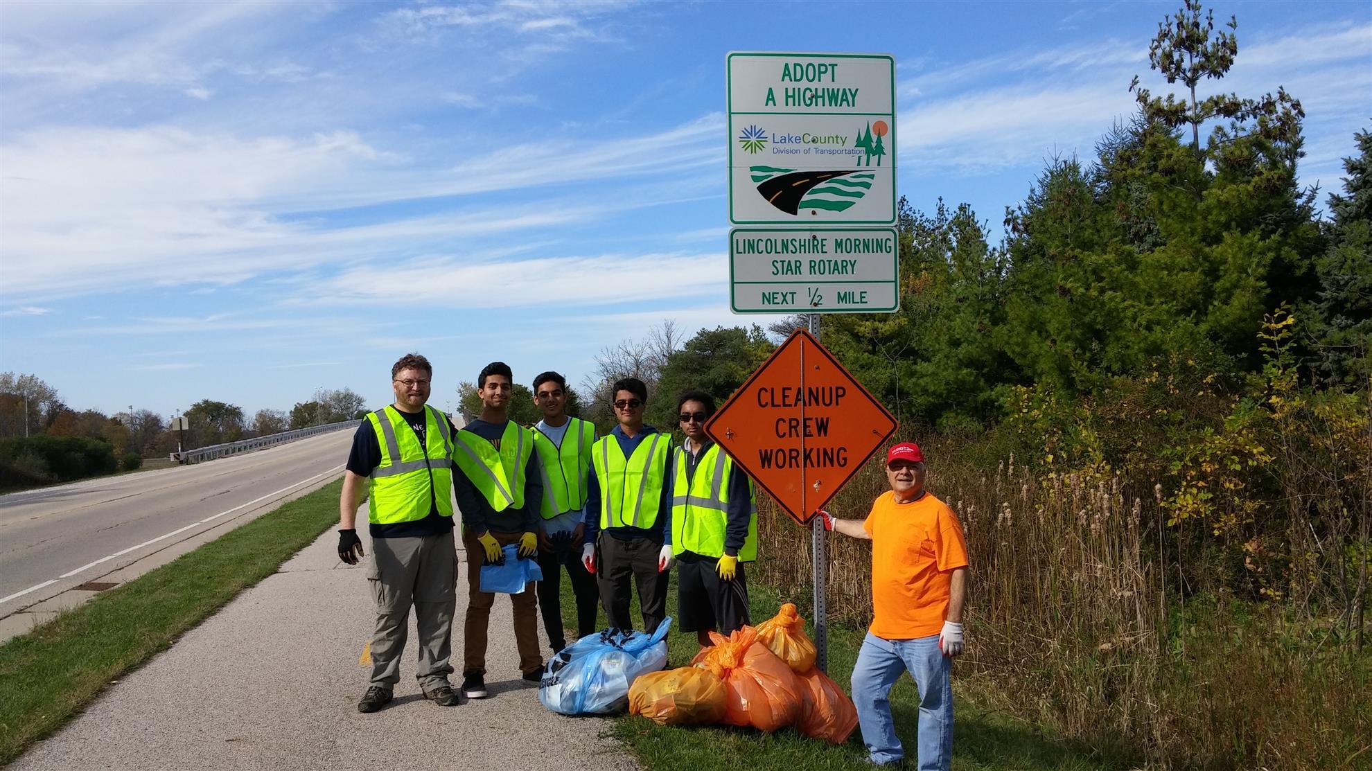 Club Road Cleanup Day 