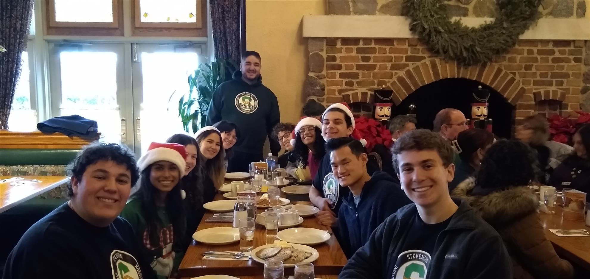 Stevenson Choir Attends 2024 Holiday Meeting