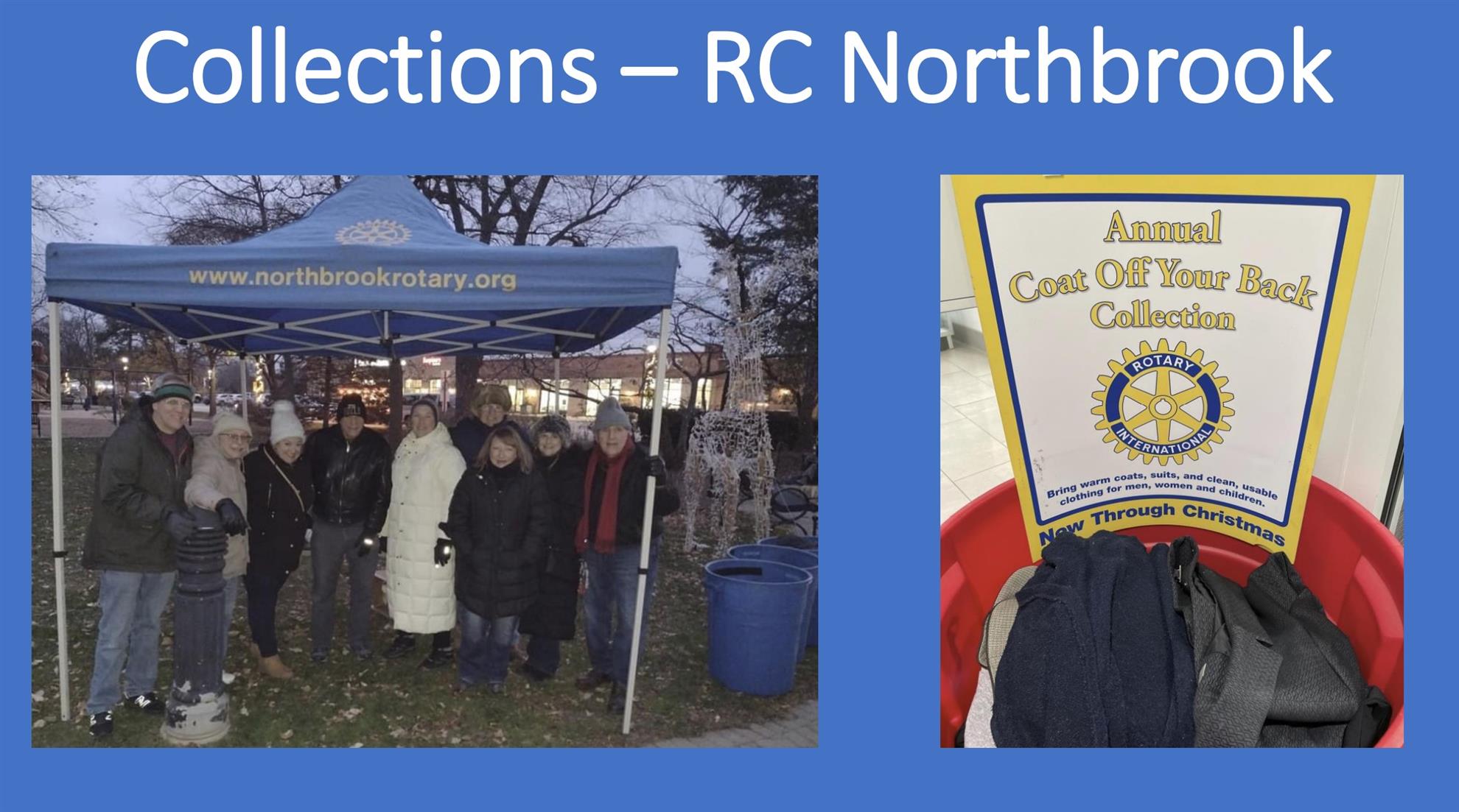 Coat Off Your Back Rotary Club of Northbrook