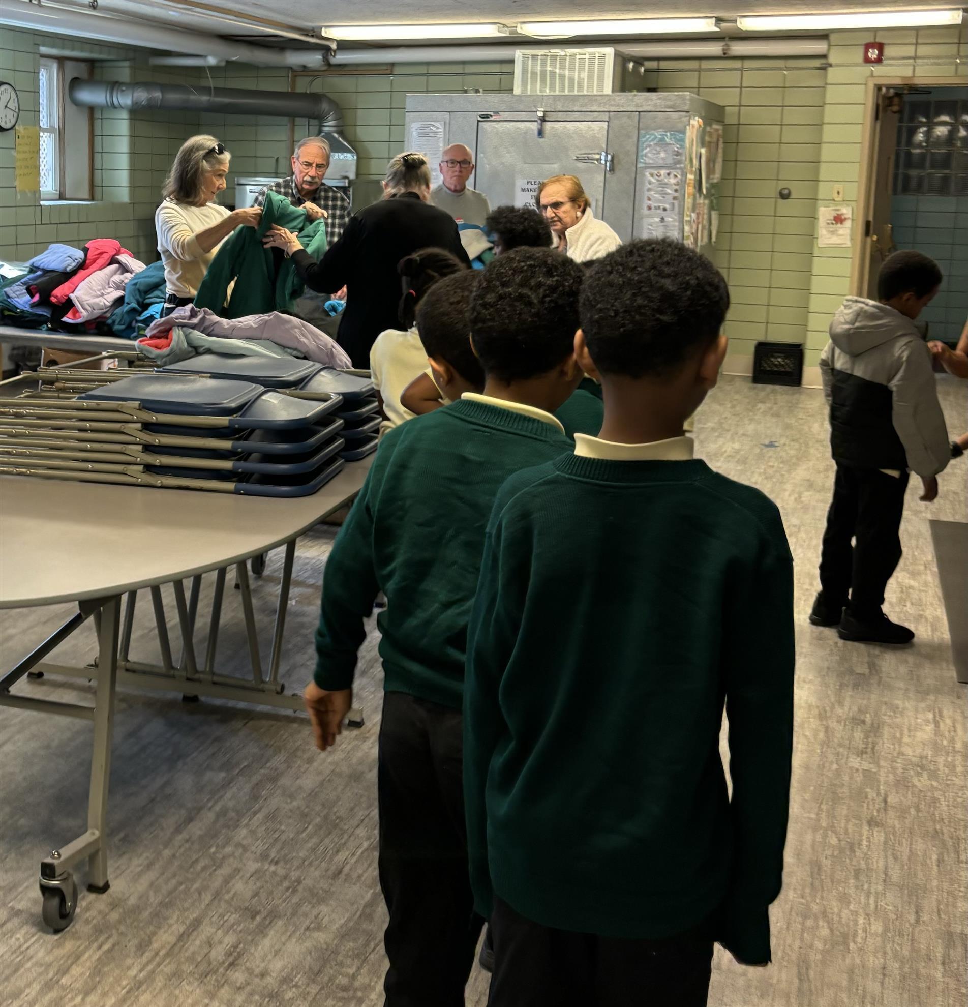 November - Warm Coat Distribution