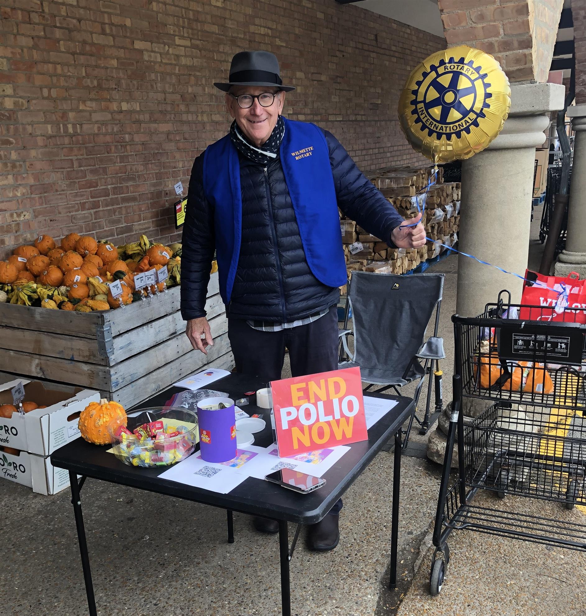 October - End Polio Now Campaign