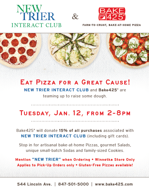 A Yummy Way To Support New Trier S Interact Club Rotary Club Of