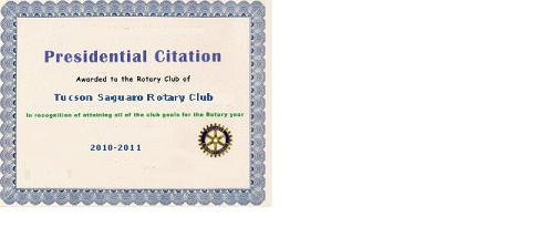 Presidential Citation