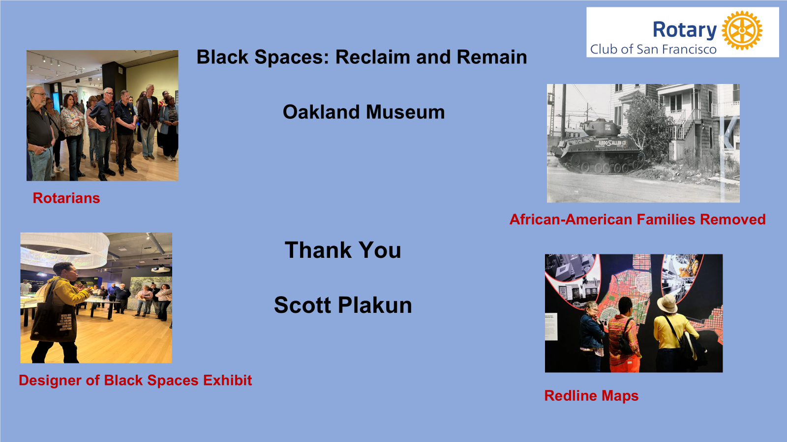 Black Spaces: Reclaim & Remain exhibit