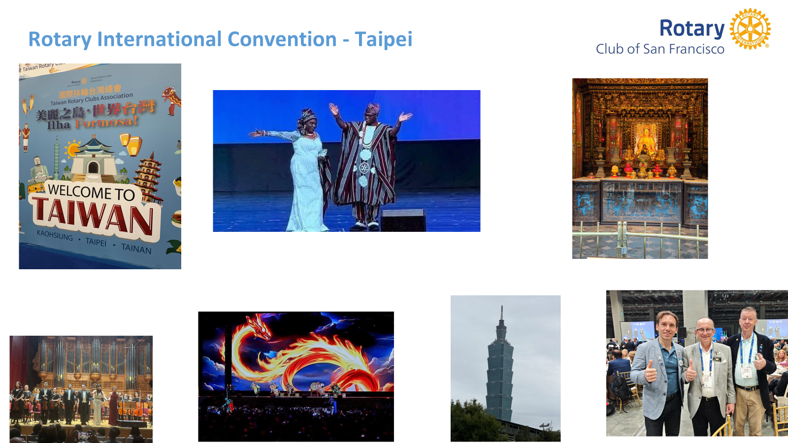 RI Convention in Taipei