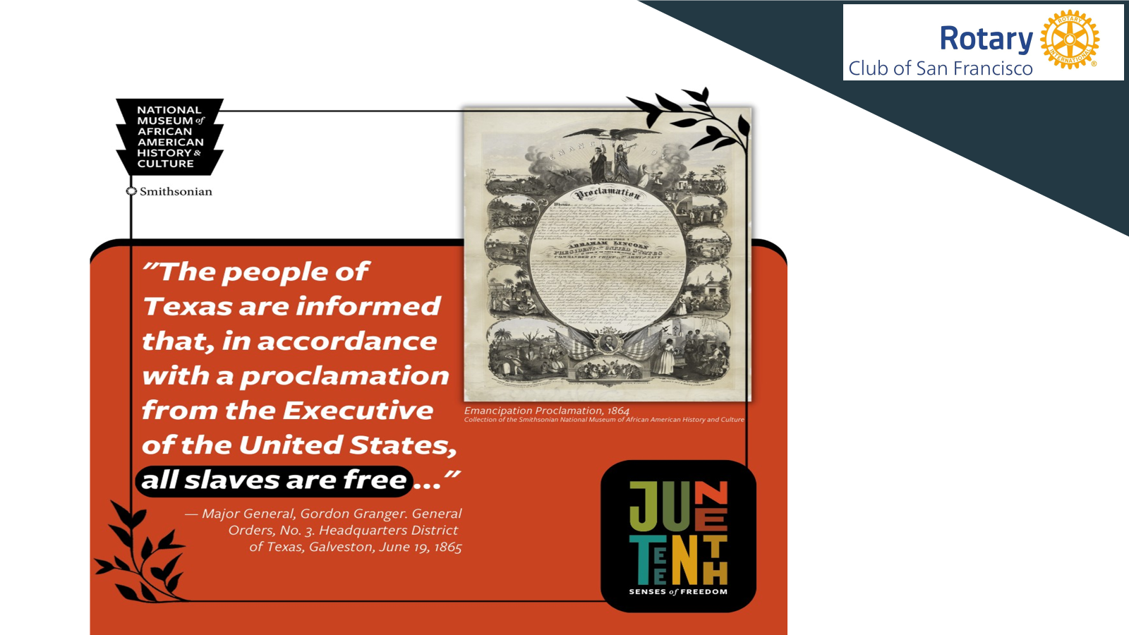 Juneteenth history