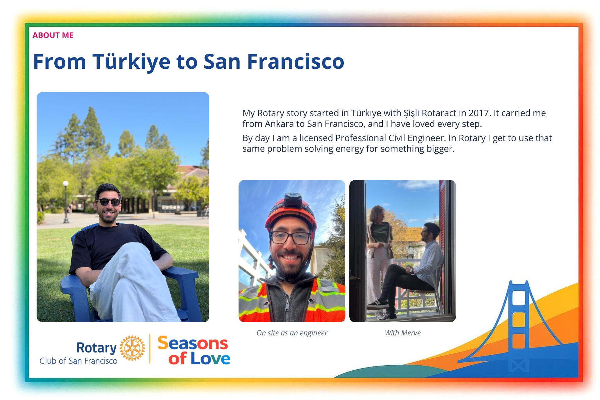 Ozan's Rotary Journey