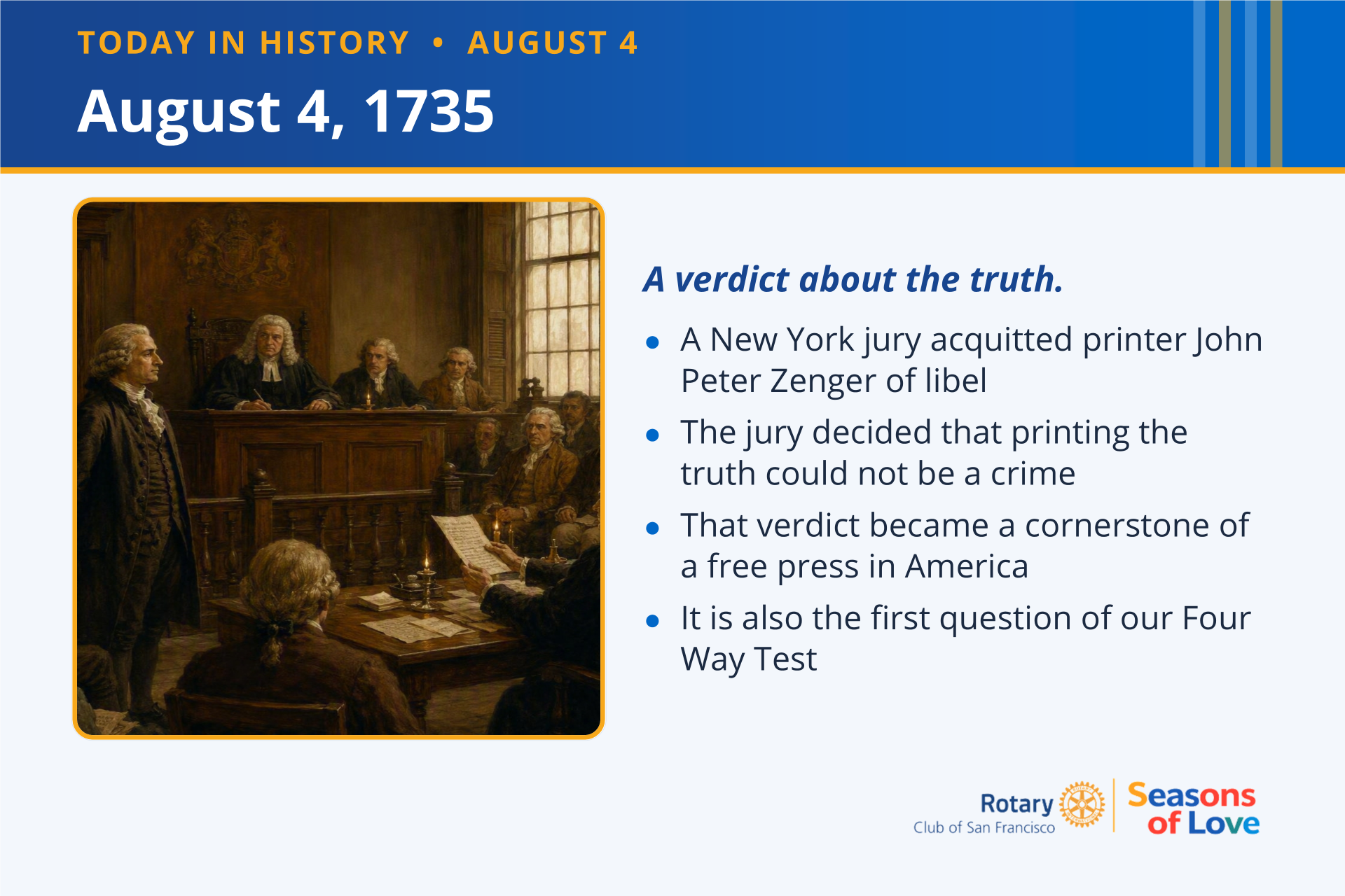 August 4, 1735 verdict