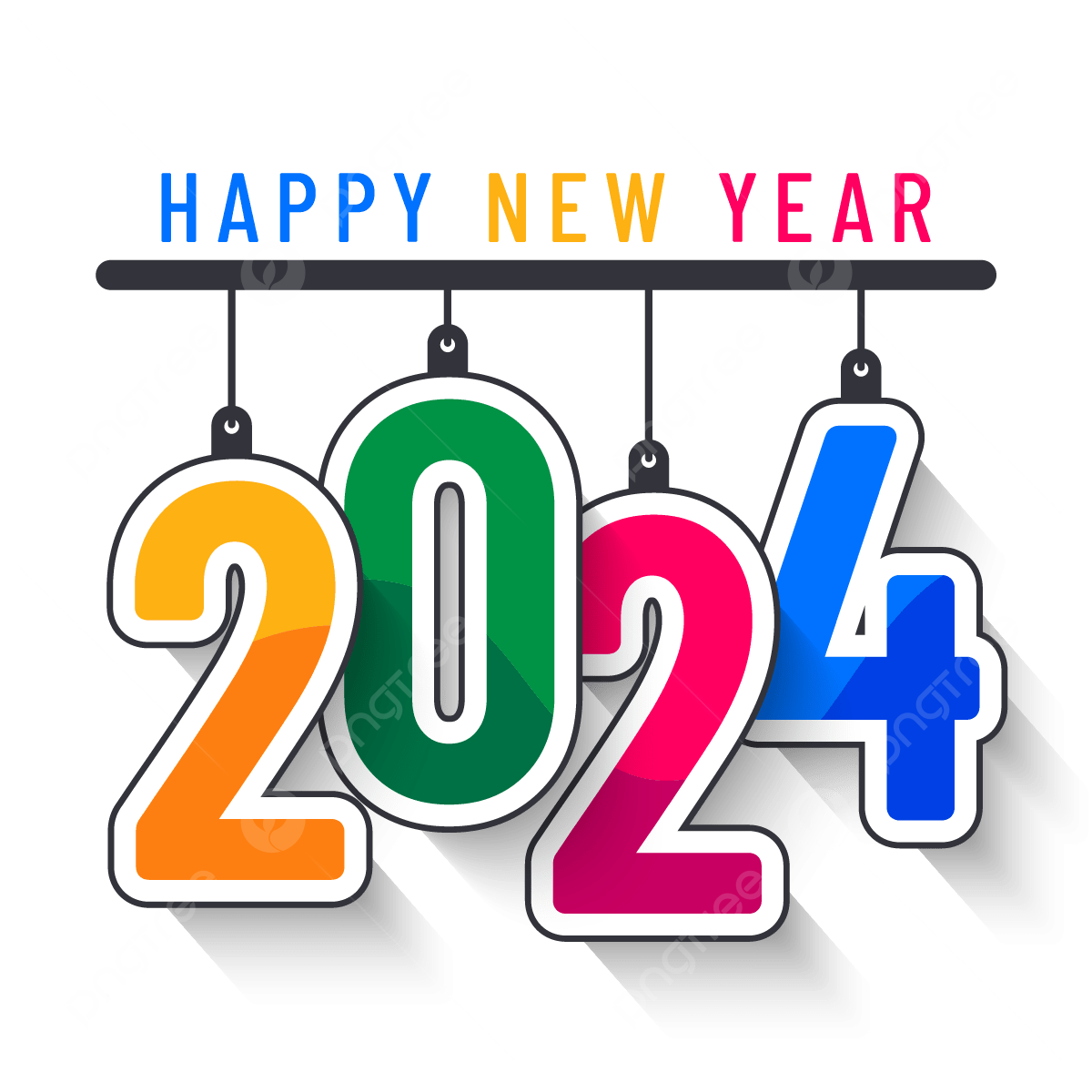Happy New Year Red Banner Transparent PNG Clip Art Image​ | Gallery  Yopriceville - High-Quality Free Images and Transparent PNG Clipart