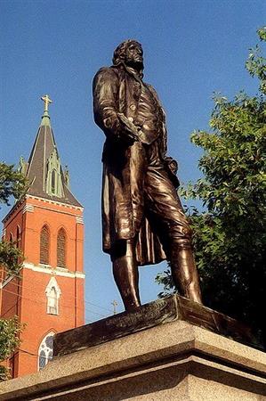 statue of Josiah Bartlett