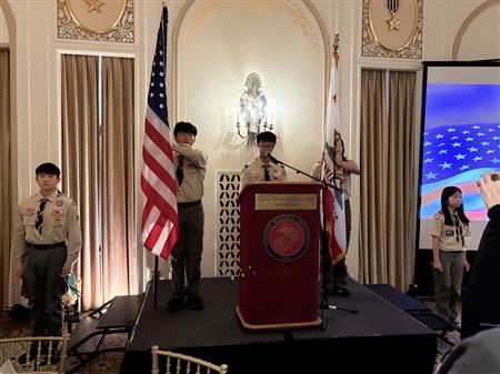 Scouts from Troop 3