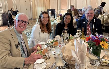 Tim Hornbecker, Linda Parker Hamilton, Dora Dye, and David Dye