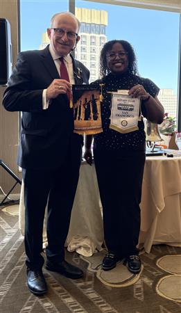 President Frank and Laticia Salazar