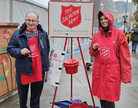 Frank Yoke and Alisha Marfatia