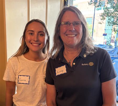 Samantha Thayler and Lucy Malcolm
