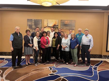 Rotarians attending Youth Services Workshop