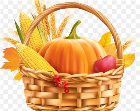 Fall harvest basket