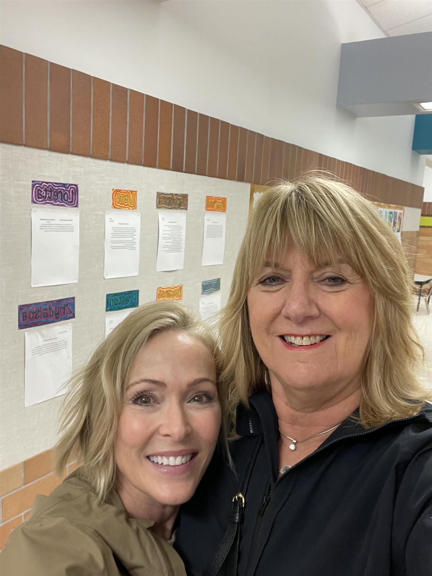 Teamwork makes the dream work!  ASR's President Denise, and Cathleen