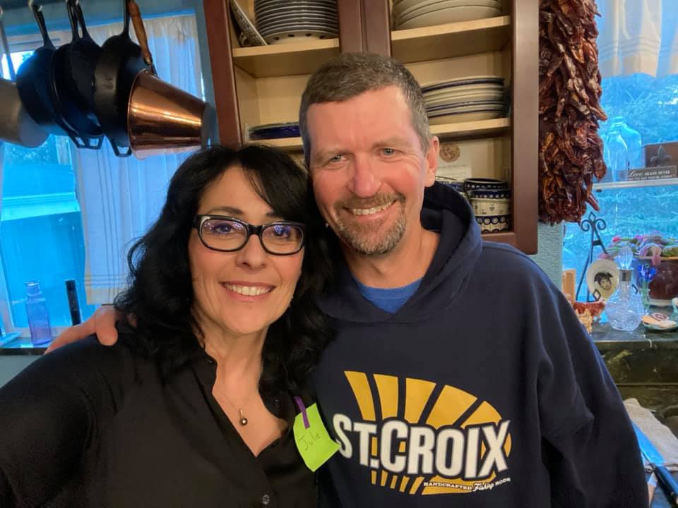 Rotary and work friends, Julie & Kevin