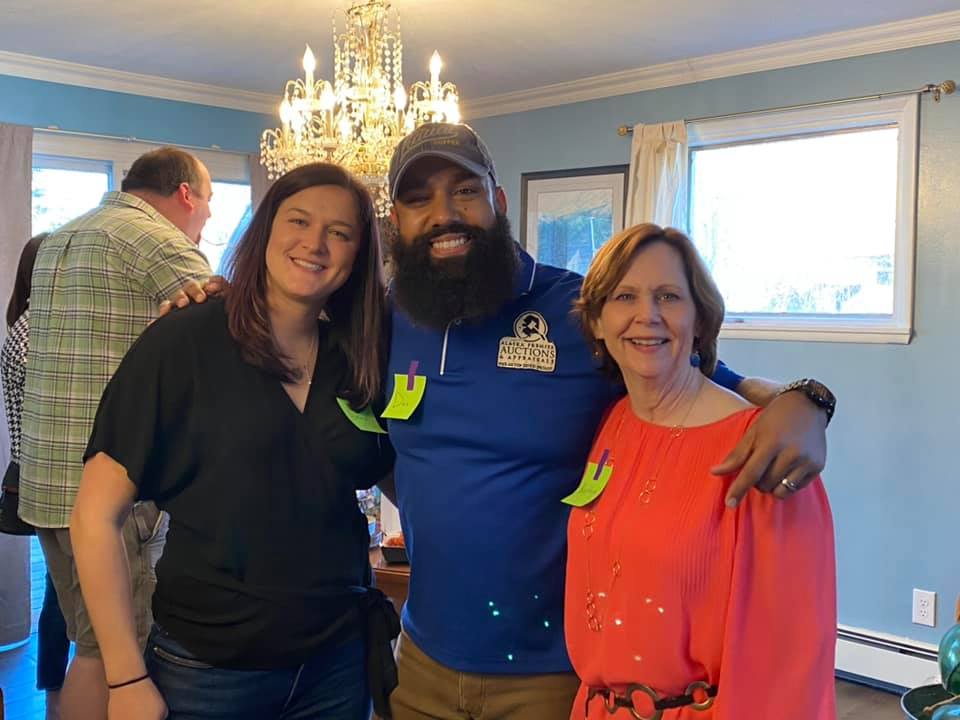 Anna, Dan & Kathy are all smiles!