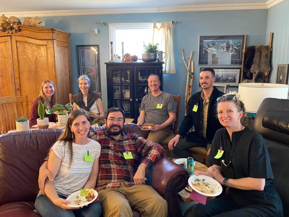 Another group of bidders ready for action! 