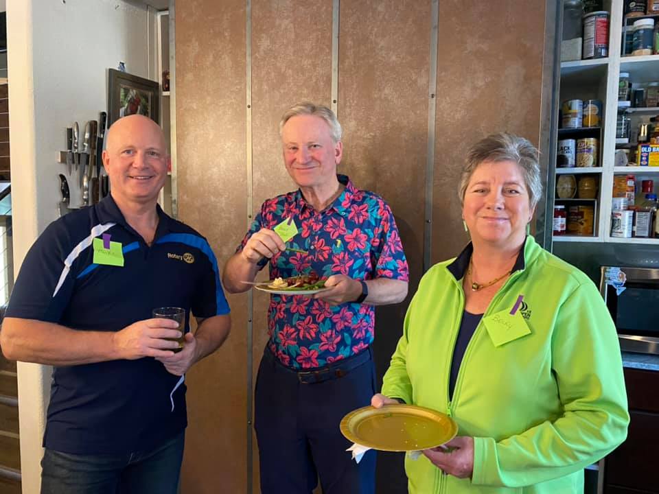 Some Anchorage International club members joined in the fun! Thanks for coming. 