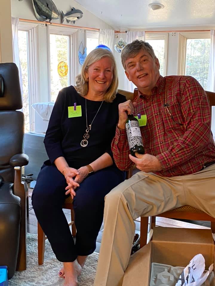 The Phelens won a fab box of assorted wines!