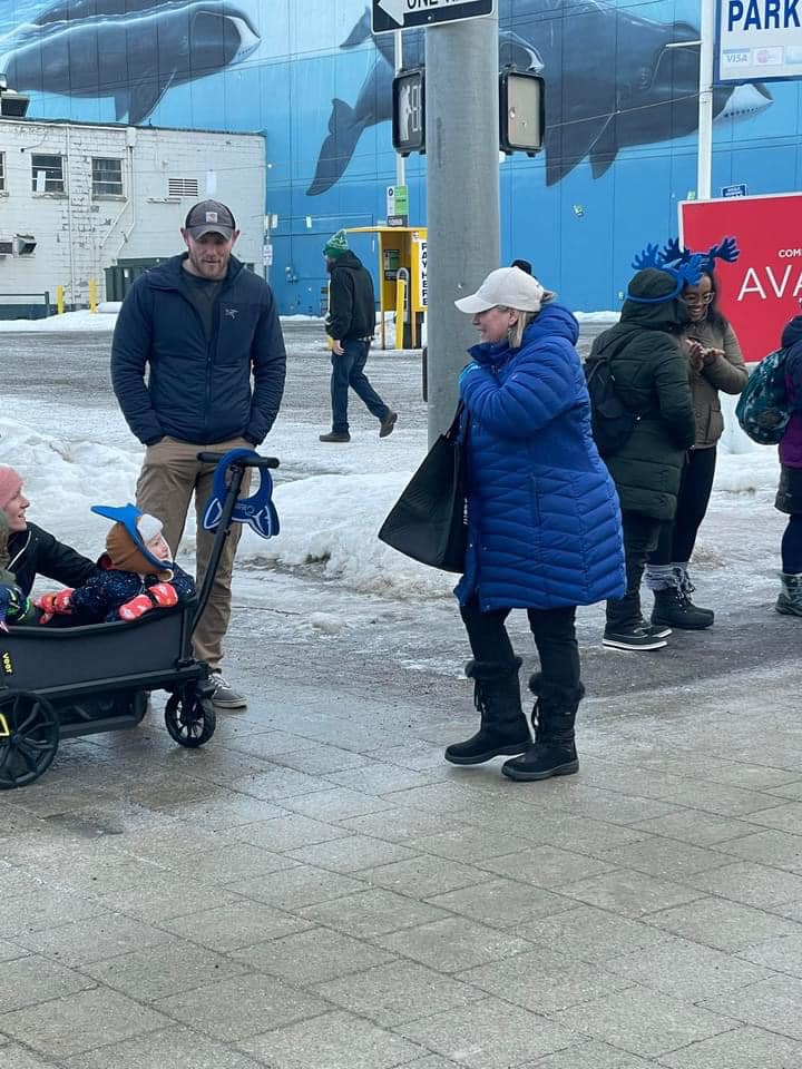 DG Cheryl enjoying passing out candy!