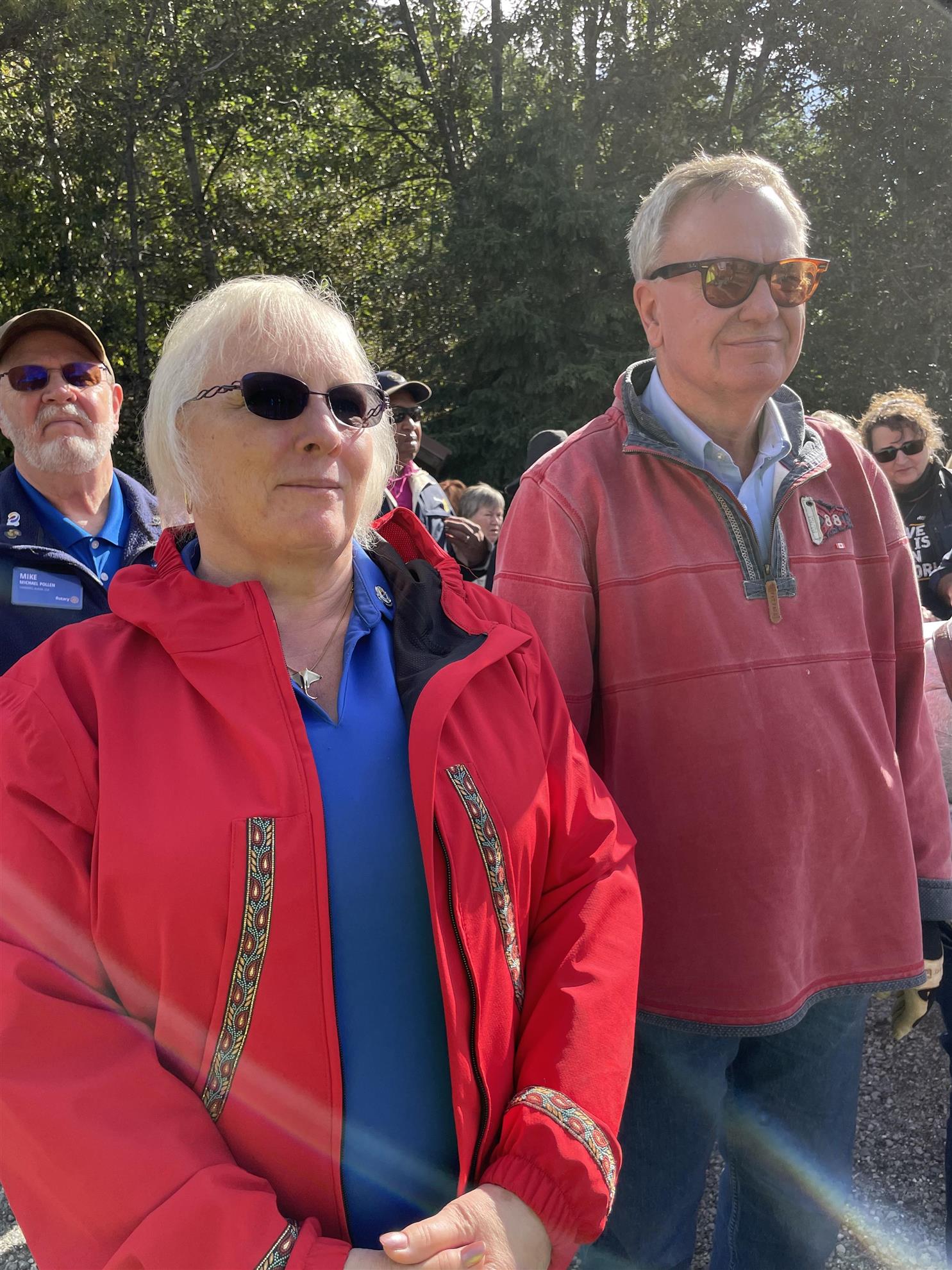 Eagle River Nature Center Pollinator Project | Rotarians volunteering as part of "Life on Land".
