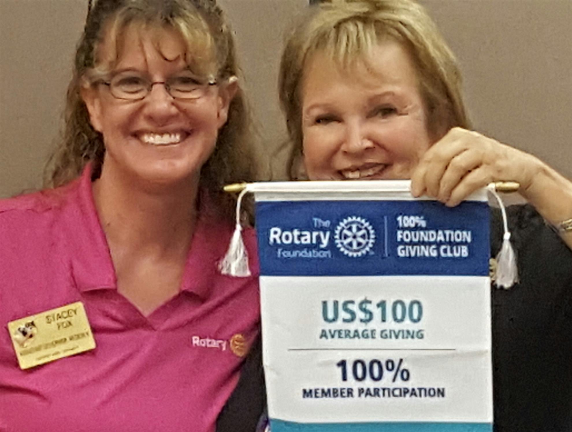 Club honored for giving to Rotary Foundation | Rotary Club of Marana