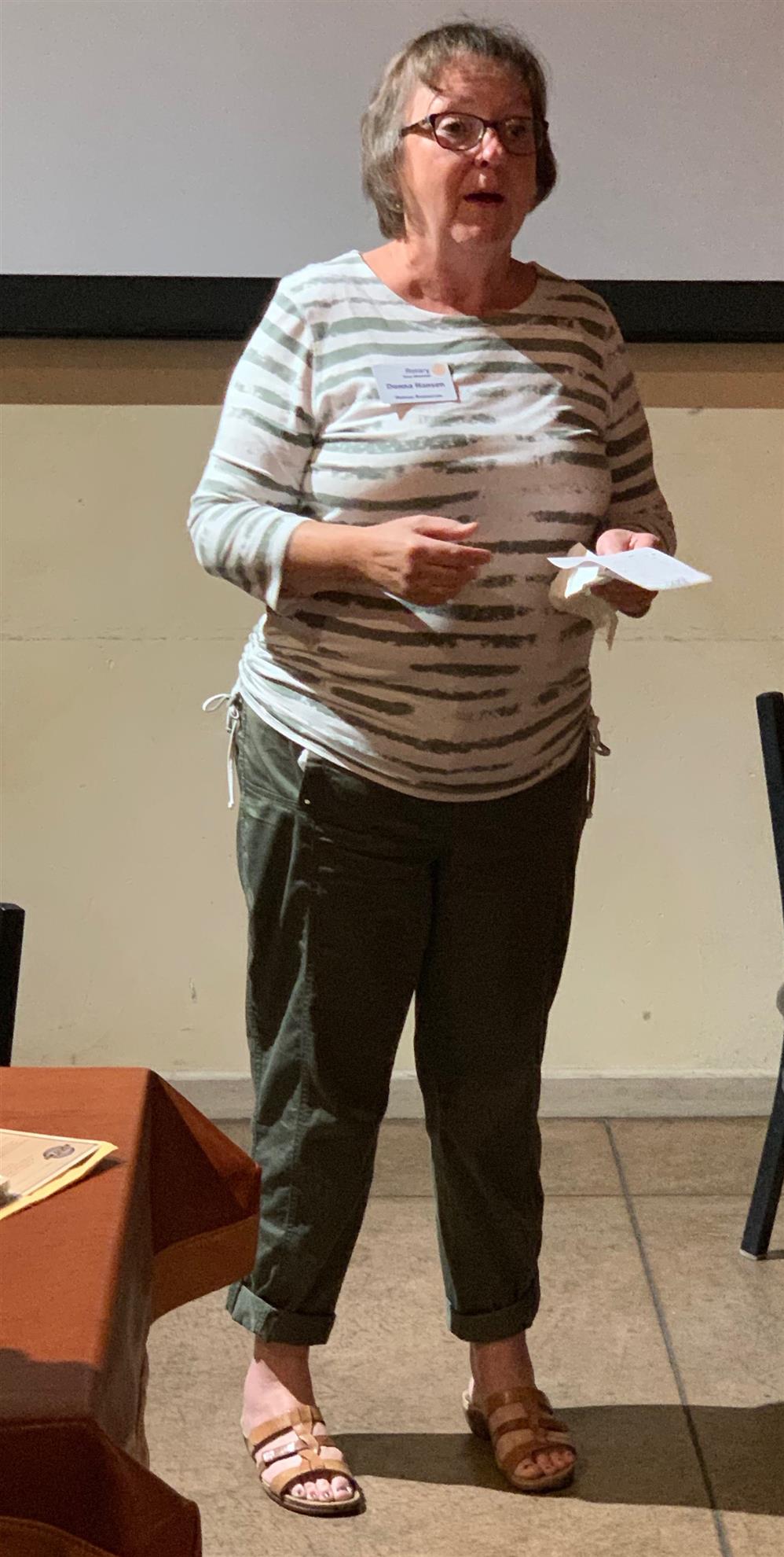 President Donna Hansen