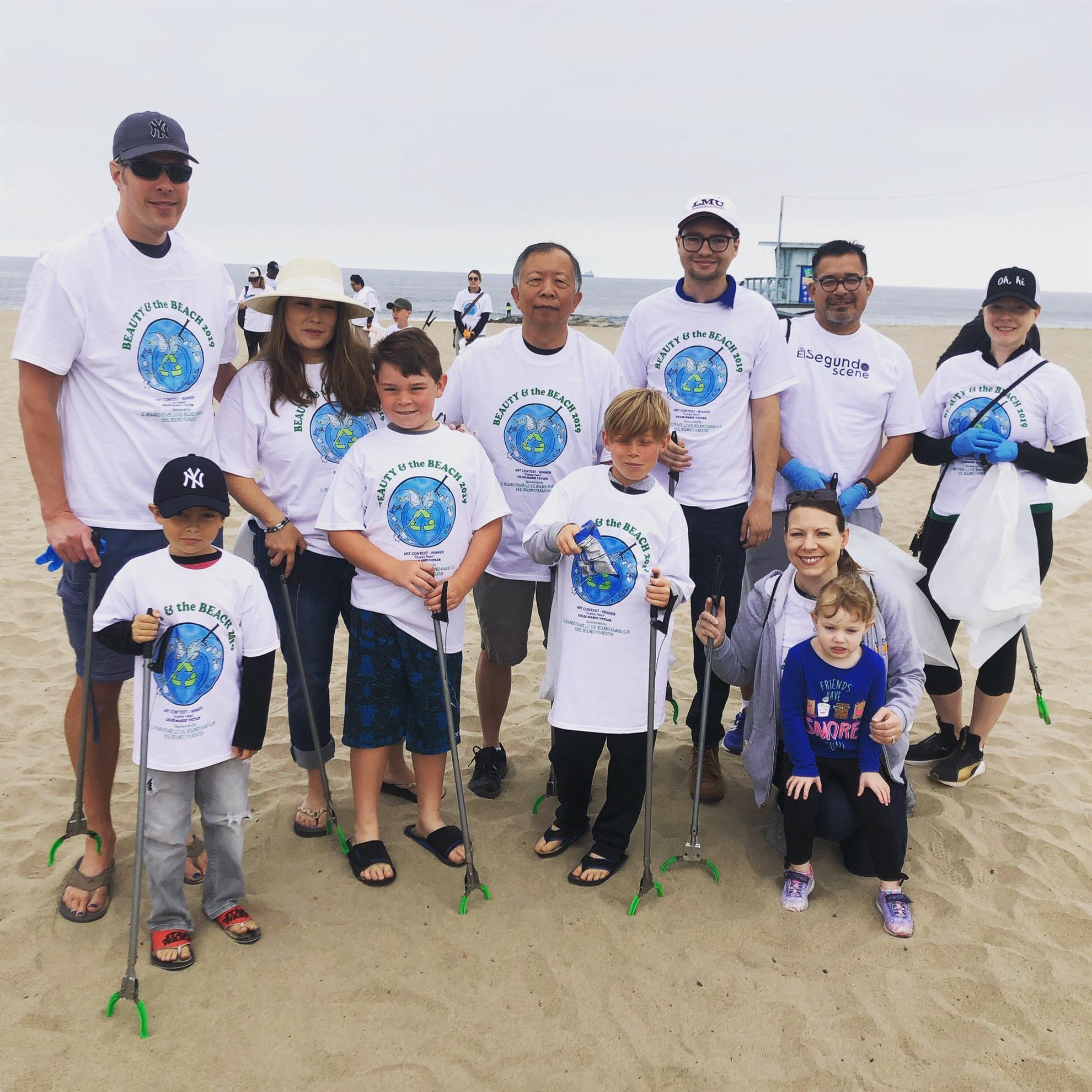 El Segundo Beach Clean Up Rotary Club Of El Segundo