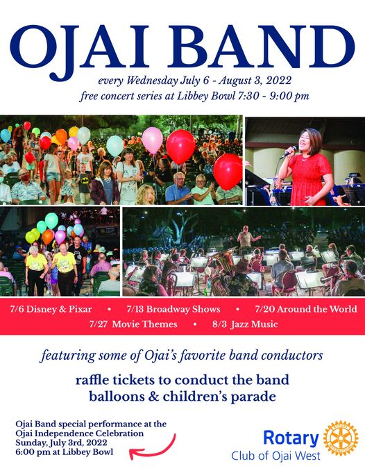 Ojai Band 2022 | Rotary Club of Ojai West