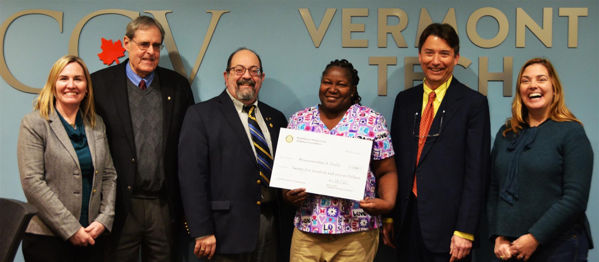 CCV Student Receives 2 500 Medical Assisting Scholarship Rotary