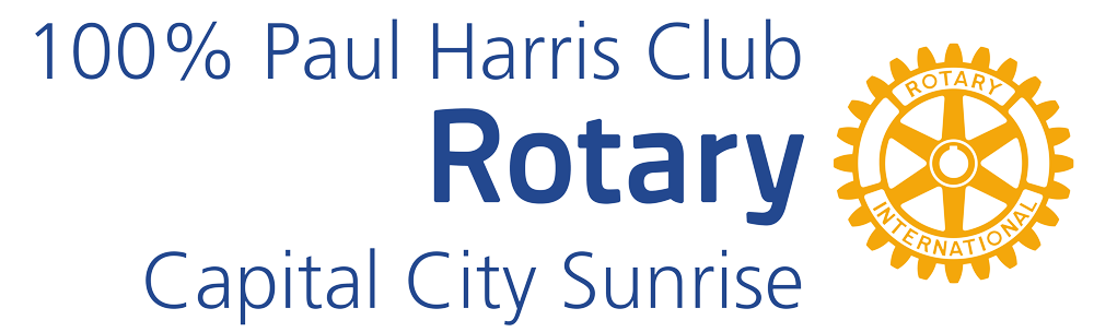 Capital City Sunrise Rotary Club logo