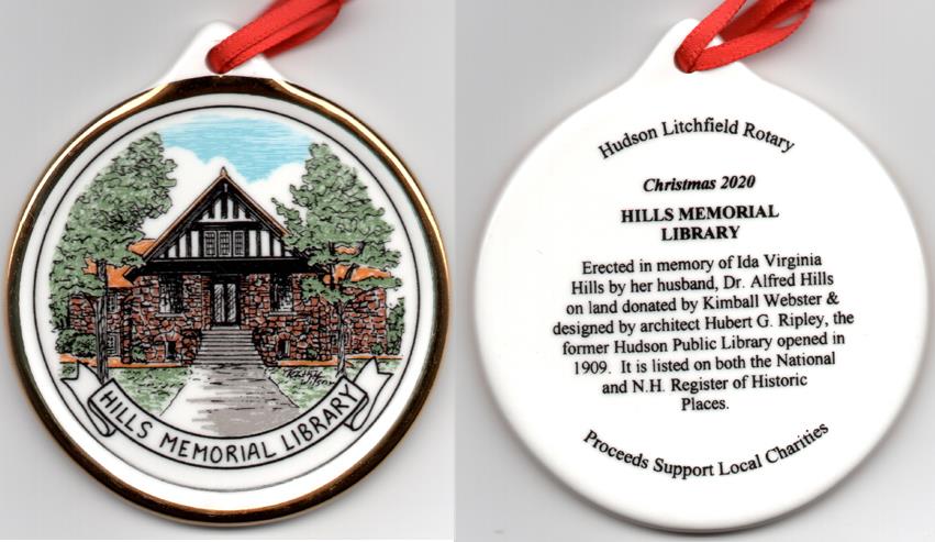 Xmas Ornaments Are Now Available Rotary Club Of Hudson Litchfield