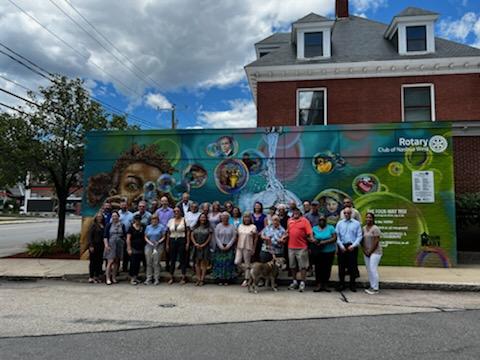 Rotary West Unveils 50th Annual Mural | Rotary Club of Nashua West