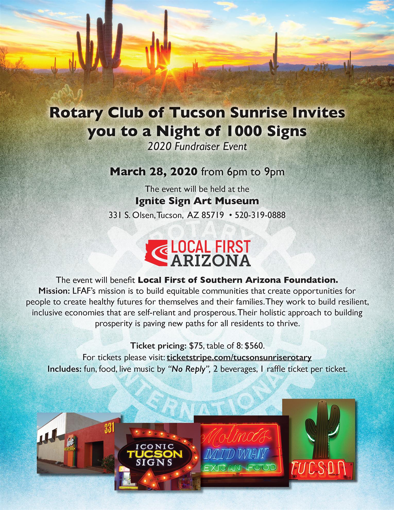 Stories Rotary Club Of Tucson Sunrise