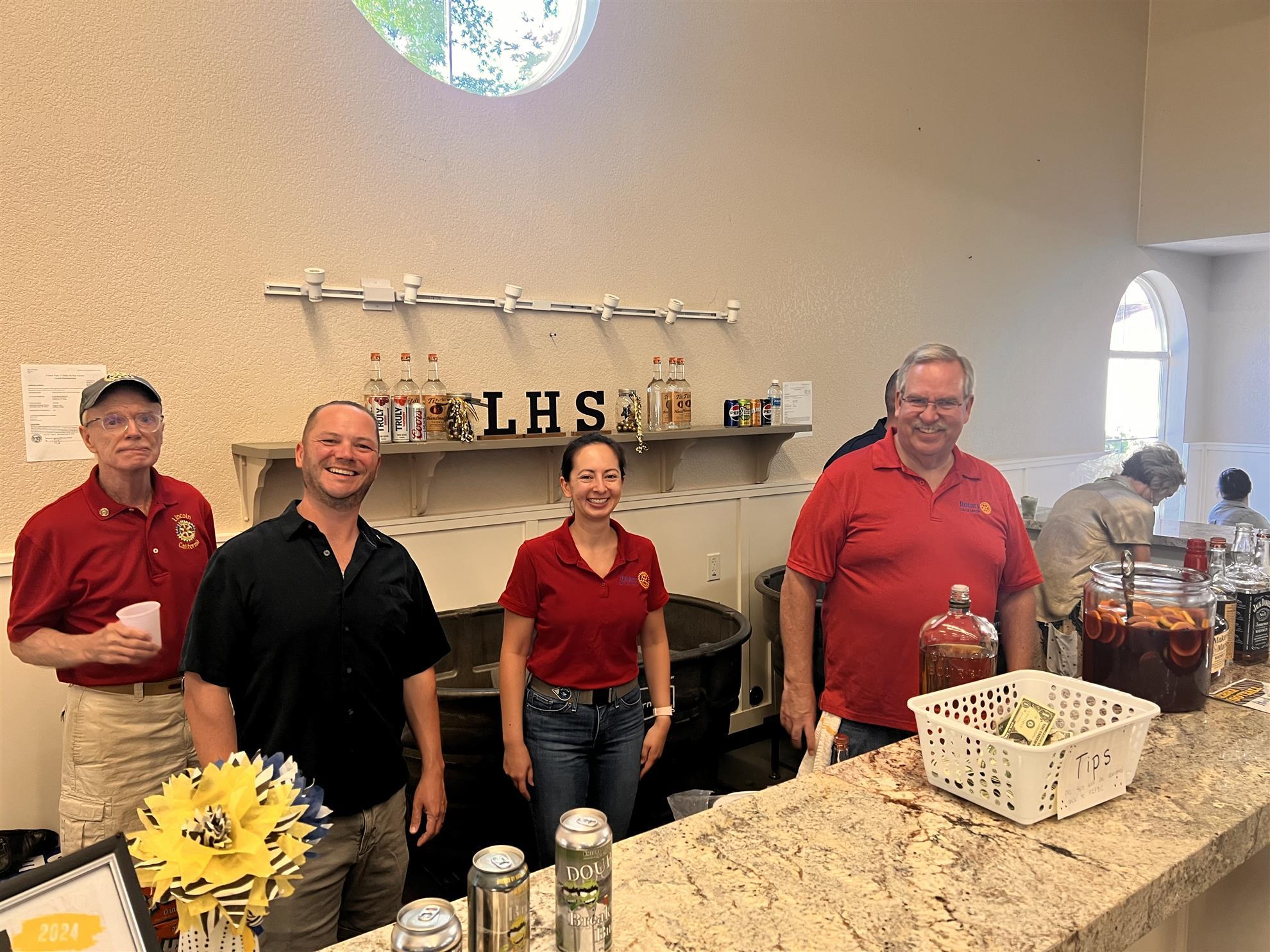 LHS Zebra Football Fundraiser - Rotary in Action