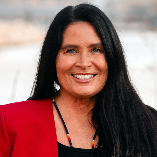Shelley Buck, President of Owamniyomni Okhodayapi