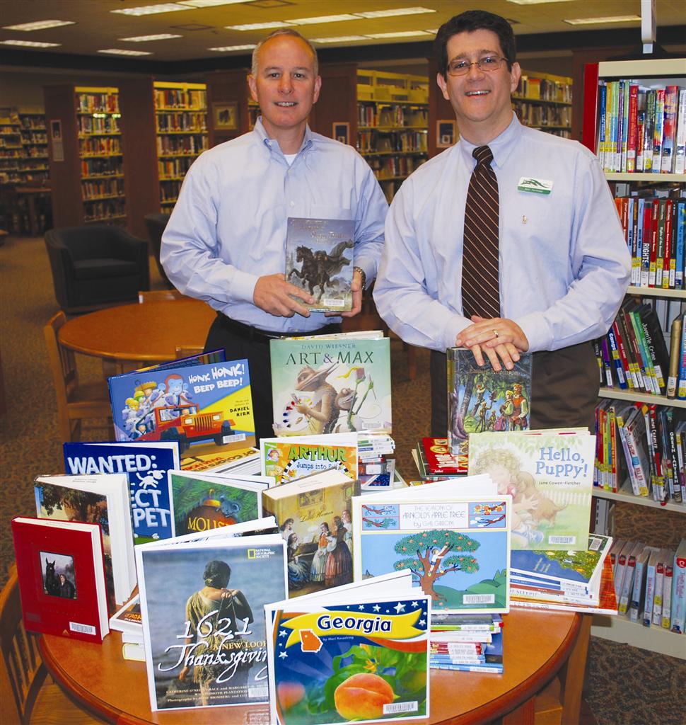 Braselton Library Donation Nov 2010
