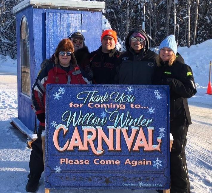 Willow Winter Carnival Parking Booth Sign Up Rotary Club of Susitna