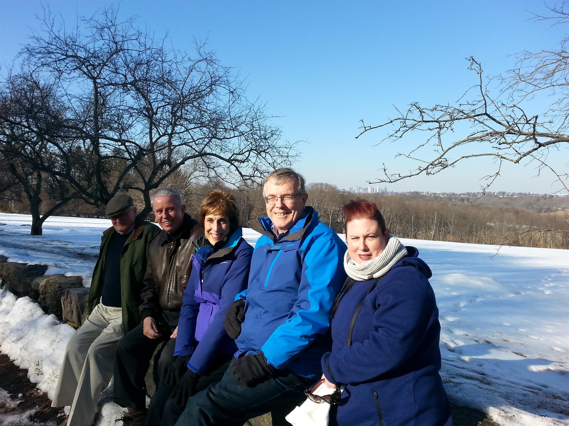 Hiking tour of Lower Mills & the Baker Chocolate Factory Rotary Club