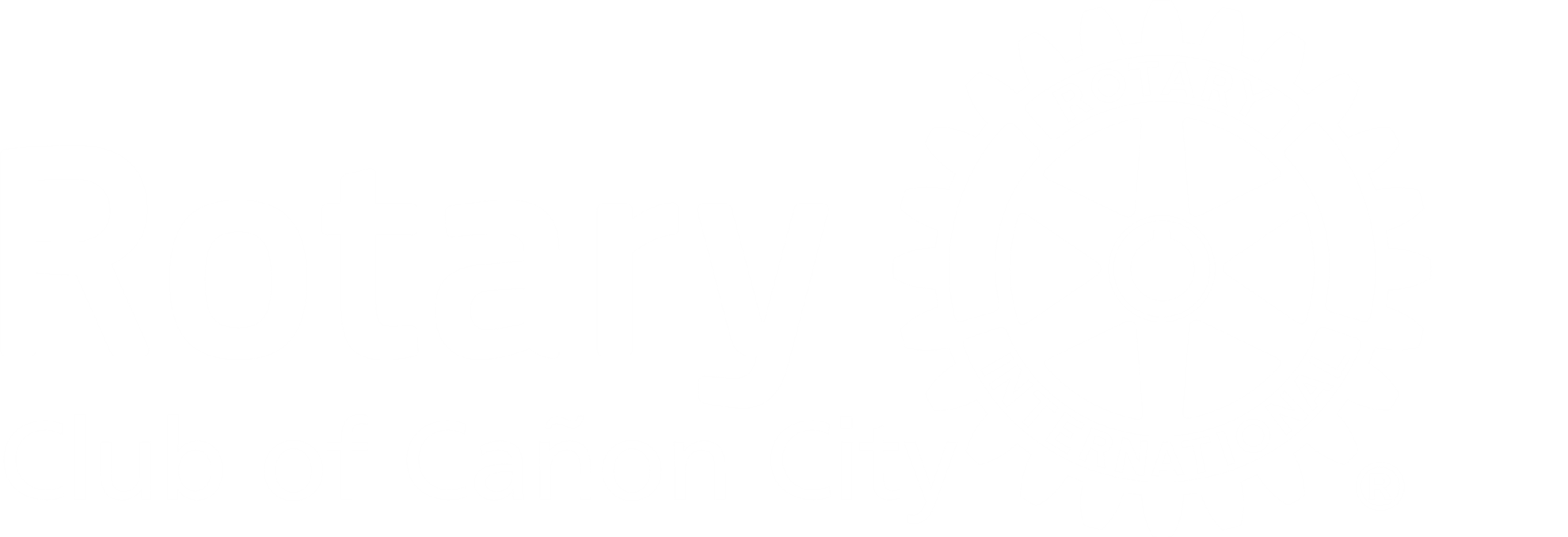 The Rotary Club of Canon City logo.