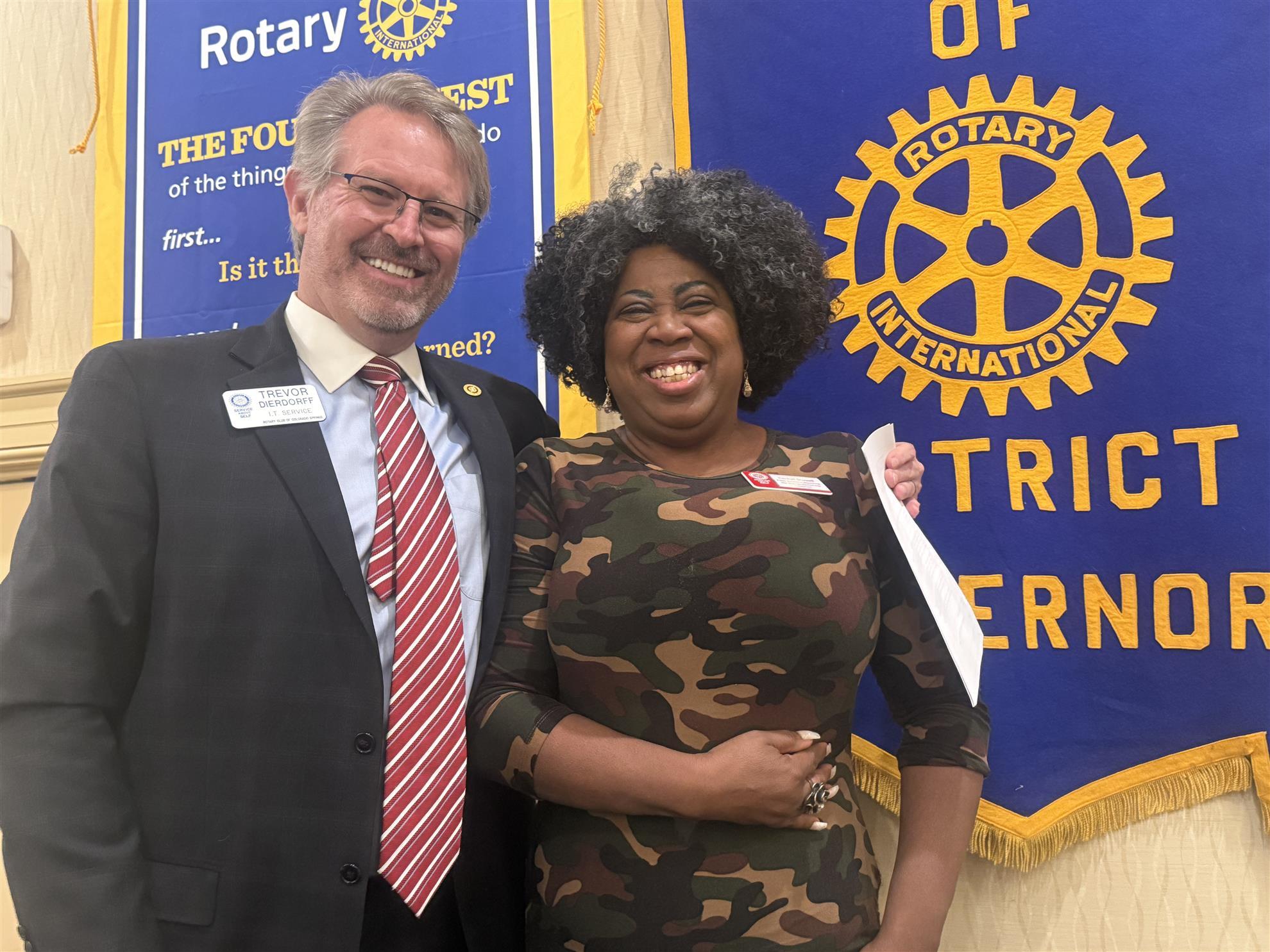 Red Badge Recipient Rachel Stoval